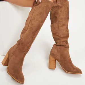 VICI Saint Slouch Boots in Camel size 6.5